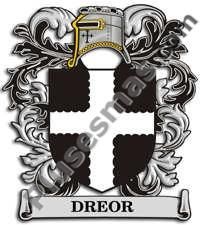 Escudo del apellido Dreor