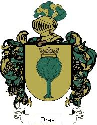 Escudo del apellido Dres