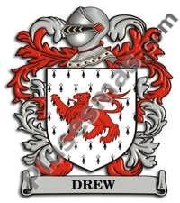 Escudo del apellido Drew