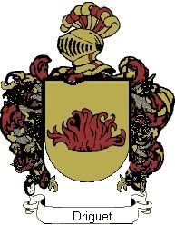 Escudo del apellido Driguet