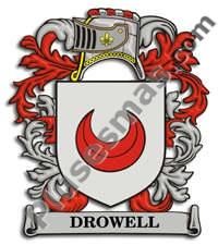 Escudo del apellido Drowell