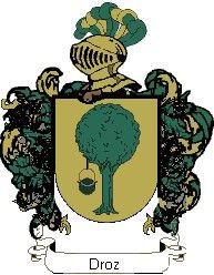 Escudo del apellido Droz