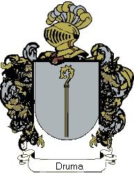 Escudo del apellido Druma