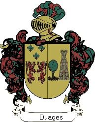 Escudo del apellido Duages