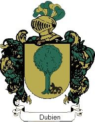 Escudo del apellido Dubien