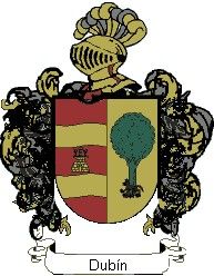 Escudo del apellido Dubín