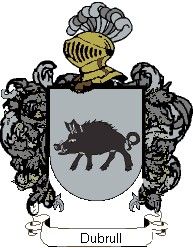 Escudo del apellido Dubrull