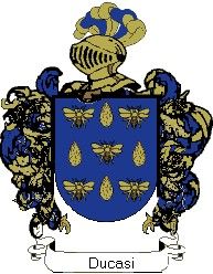 Escudo del apellido Ducasi