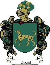 Escudo del apellido Ducref