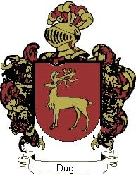 Escudo del apellido Dugi