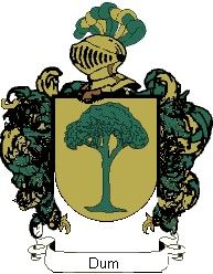 Escudo del apellido Dum