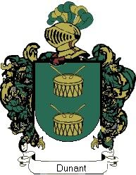 Escudo del apellido Dunant