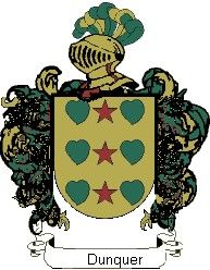 Escudo del apellido Dunquer