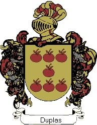 Escudo del apellido Duplas