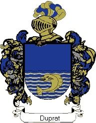 Escudo del apellido Duprat