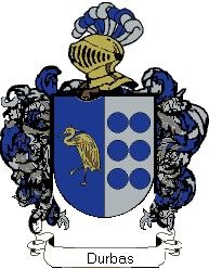 Escudo del apellido Durbas