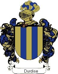 Escudo del apellido Durdise