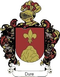 Escudo del apellido Dure