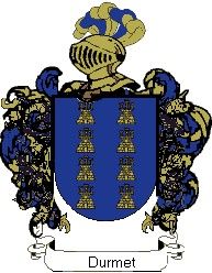 Escudo del apellido Durmet