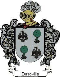 Escudo del apellido Dusoville