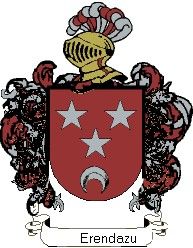 Escudo del apellido Erendazu