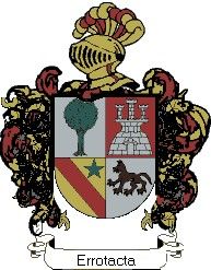 Escudo del apellido Errotacta