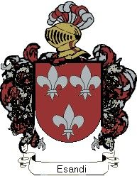 Escudo del apellido Esandi