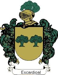 Escudo del apellido Escardioal