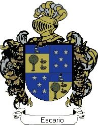 Escudo del apellido Escario