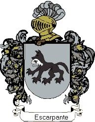 Escudo del apellido Escarpante