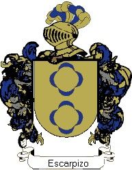 Escudo del apellido Escarpizo