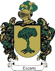 Escudo del apellido Escarto