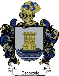 Escudo del apellido Escarzula