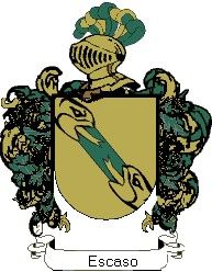 Escudo del apellido Escaso