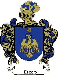 Escudo del apellido Escora