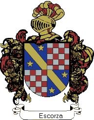 Escudo del apellido Escorza