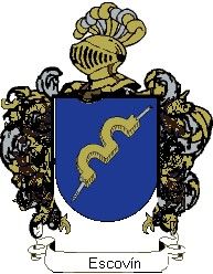 Escudo del apellido Escovín