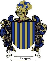 Escudo del apellido Escurra