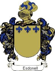 Escudo del apellido Esdonell