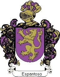 Escudo del apellido Espantoso