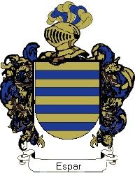 Escudo del apellido Espar