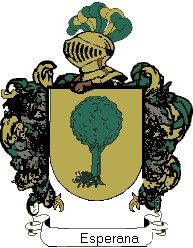 Escudo del apellido Esperana