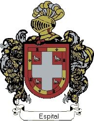 Escudo del apellido Espital