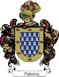 Escudo del apellido Fabricio