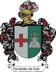 Escudo del apellido Fernández de granada