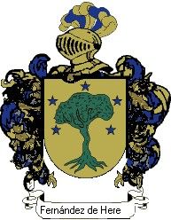 Escudo del apellido Fernández de herella