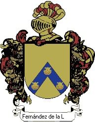 Escudo del apellido Fernández de la lastra