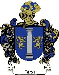 Escudo del apellido Féros