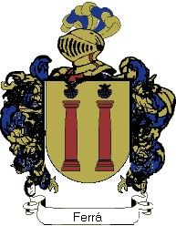 Escudo del apellido Ferra