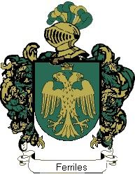 Escudo del apellido Ferriles